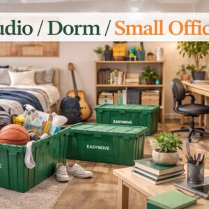 EasyMove Studio/Dorm, Small Office – 16 Totes – 2 Weeks